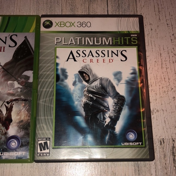 Assassins creed XBOX 360 game combo pack 3 games gaming system games vid… - Picture 2 of 14